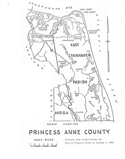 Princess Anne County Parishes