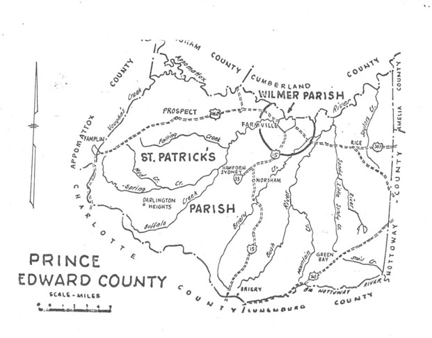 Prince Edward County Parishes